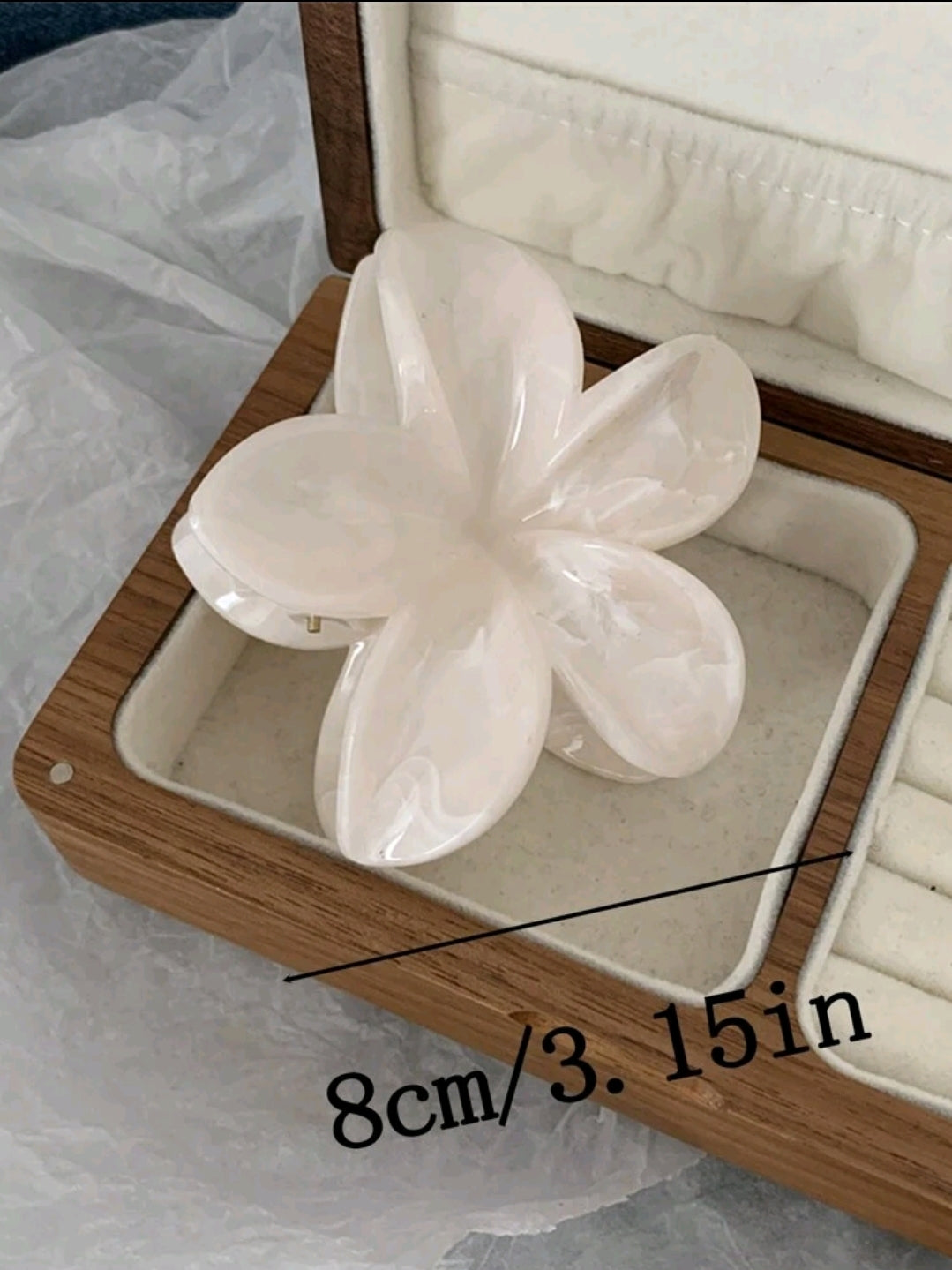 Gancho de cabello diseño de Flor