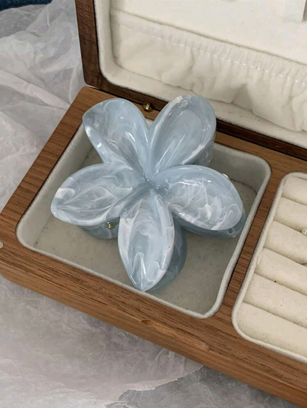 Gancho de cabello diseño de Flor