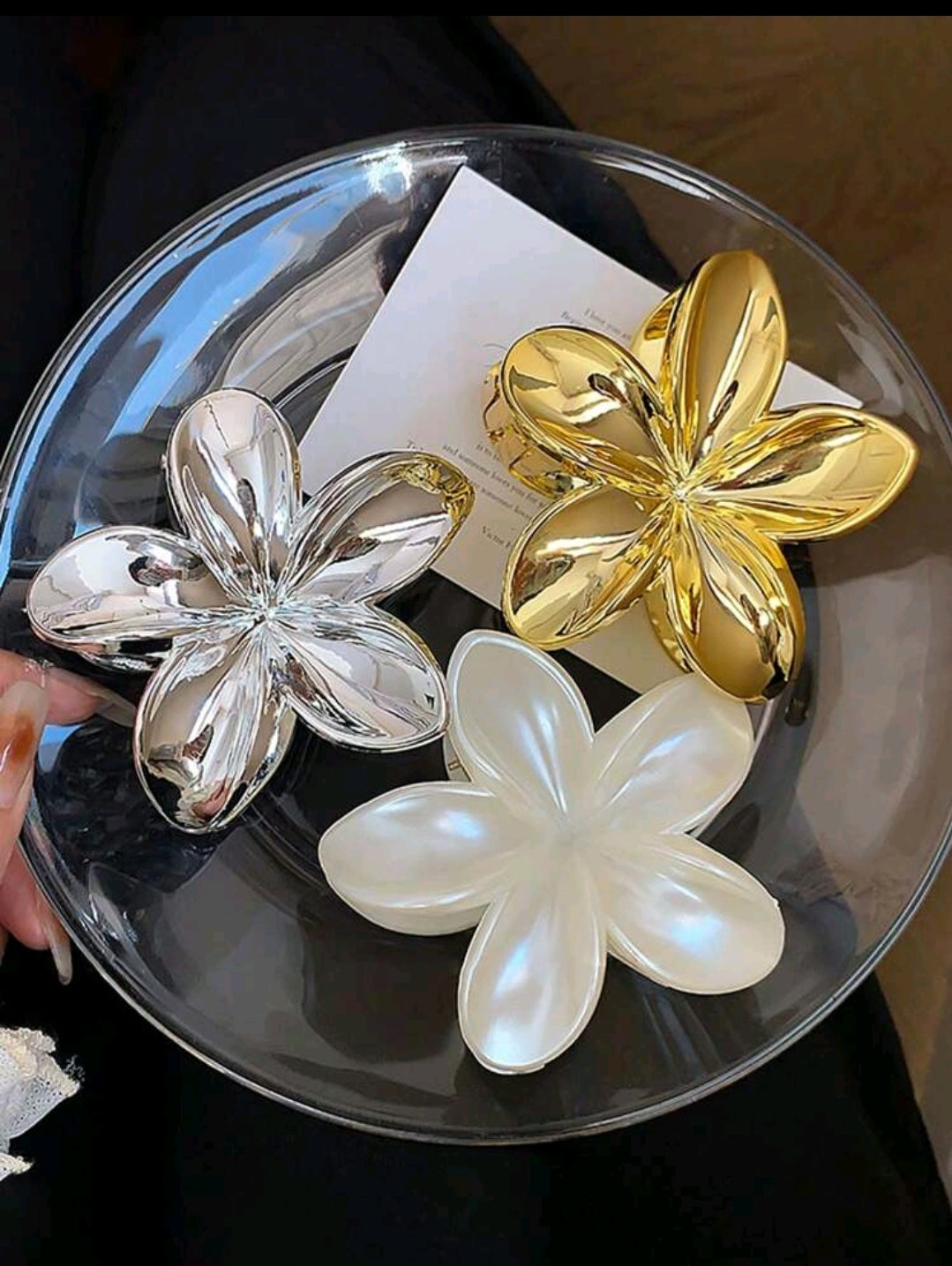 Gacho para el cabello de Flor elegante