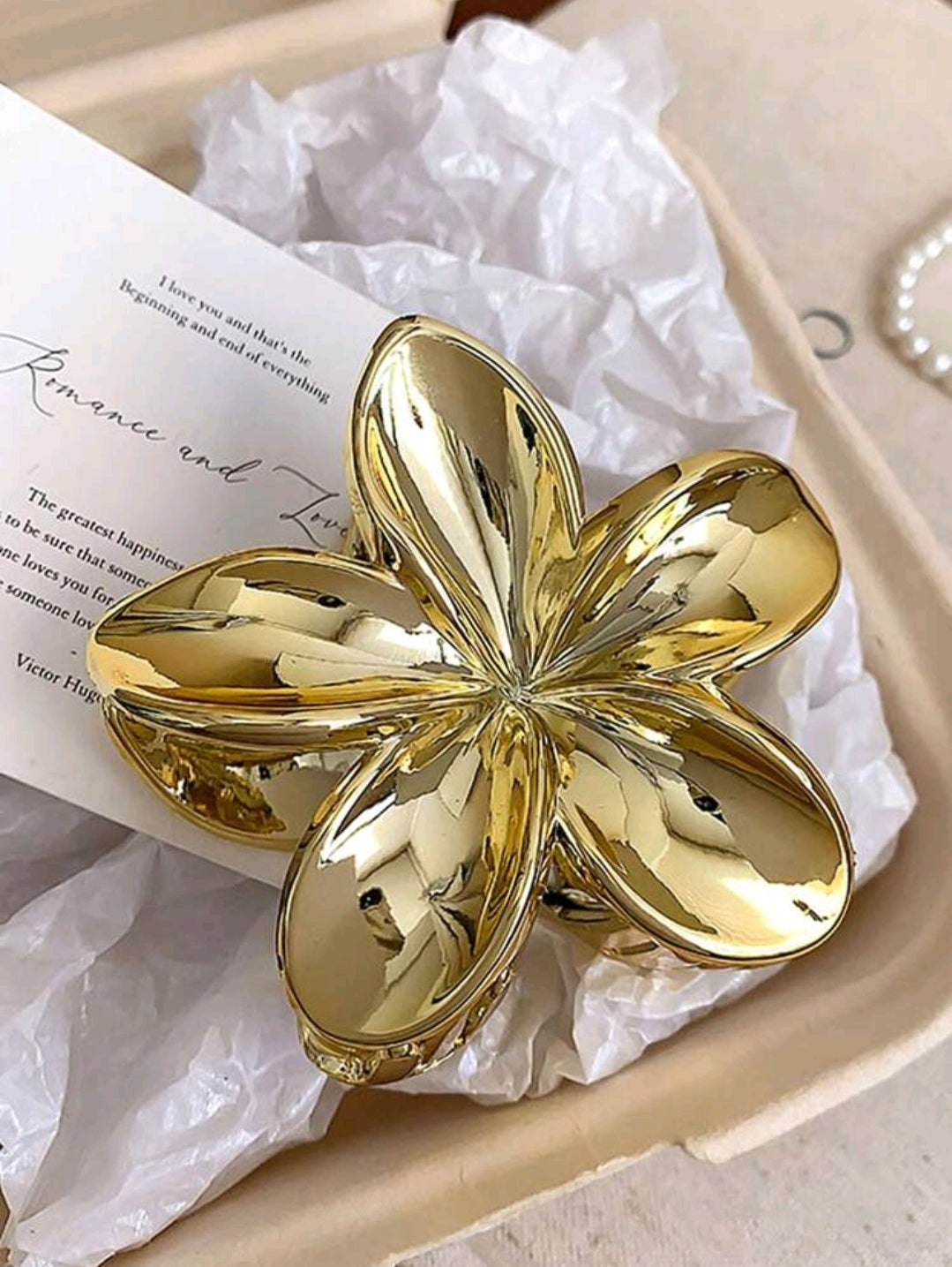 Gacho para el cabello de Flor elegante